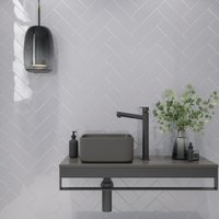 Camden Grey Ceramic Wall Tile - 100 x 300mm - 0.45sqm Pack
Camden Grey Ceramic Wall Tile - 100 x 300mm - 0.45sqm Pack