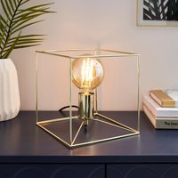Edge Table Lamp - Satin Brass