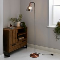 Decan Floor Lamp - Smoke & Copper
Decan Floor Lamp - Smoke & Copper