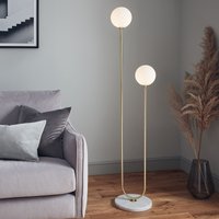 Delta Marble Floor Light - Brass & Opal
Delta Marble Floor Light - Brass & Opal