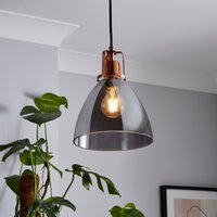 Decan Pendant - Smoke & Copper
Decan Pendant - Smoke & Copper
