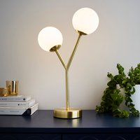 Orb 2 Light Table Lamp - Brass & Opal
Orb 2 Light Table Lamp - Brass & Opal