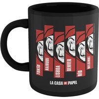 Money Heist Multi Mask Mug - Black
Money Heist Multi Mask Mug - Black