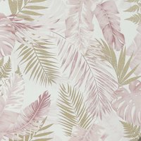 Arthouse Soft Tropical Blushgold Wallpaper A4 Sample
Arthouse Soft Tropical Blushgold Wallpaper A4 Sample