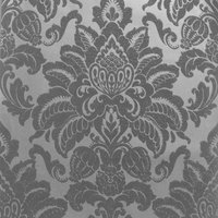 Arthouse Precious Metals Glisten Damask Textured Glitter Gunmetal Grey Wallpaper Large Sample
Arthouse Precious Metals Glisten Damask Textured Glitter Gunmetal Grey Wallpaper Large Sample
