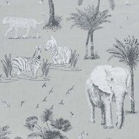 Arthouse Safari Lagoon Grey Wallpaper Large Sample
Arthouse Safari Lagoon Grey Wallpaper Large Sample