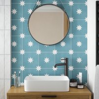 Country Living Starry Skies Peacock Teal Porcelain Wall & Floor Tile - 200 x 200mm - 0.52sqm Pack
Country Living Starry Skies Peacock Teal Porcelain Wall & Floor Tile - 200 x 200mm - 0.52sqm Pack