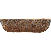 Distress Finish Wall Trough with Coco Liner - 61cm
Distress Finish Wall Trough with Coco Liner - 61cm