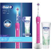 Oral-B Pro 1 650 Electric Toothbrush and Toothpaste - Pink
Oral-B Pro 1 650 Electric Toothbrush and Toothpaste - Pink