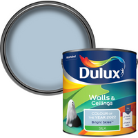Dulux Walls & Ceilings Silk Emulsion Paint - COTY Bright Skies - 2.5L
Dulux Walls & Ceilings Silk Emulsion Paint - COTY Bright Skies - 2.5L