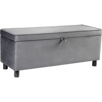 Max Velvet Storage Ottoman - Grey
Max Velvet Storage Ottoman - Grey