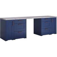 Classic Shaker Navy 4 Unit Home Office Set
Classic Shaker Navy 4 Unit Home Office Set