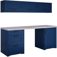 Classic Shaker Navy 5 Unit Home Office Set
Classic Shaker Navy 5 Unit Home Office Set