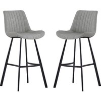 Dalston Bar Stool - Set of 2 - Silver
Dalston Bar Stool - Set of 2 - Silver