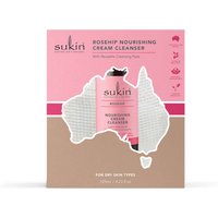 Подарочный набор для очищения лица Sukin Rosehip Cream Cleanser, 125 мл
Подарочный набор для очищения лица Sukin Rosehip Cream Cleanser, 125 мл