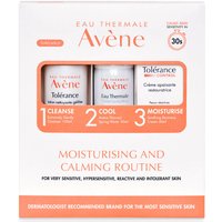 Avène Tolerance Moisturising and Calming 3-Step Routine Kit for Very Sensitive Skin
Avène Tolerance Moisturising and Calming 3-Step Routine Kit for Very Sensitive Skin