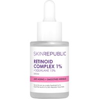 Skin Republic Skin Booster Retinol and Squalene 1% Serum 30ml
Skin Republic Skin Booster Retinol and Squalene 1% Serum 30ml