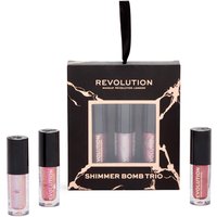 Набор блесков для губ Revolution Shimmer Bomb Trio
Набор блесков для губ Revolution Shimmer Bomb Trio
