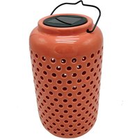 Homebase Edit Solar Solar Ceramic Holey Lantern Coral
Homebase Edit Solar Solar Ceramic Holey Lantern Coral