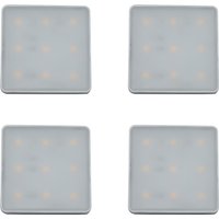 Set of 4 LED Square Puck Lights
Set of 4 LED Square Puck Lights