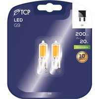 TCP Lightbulbs Glass G9 2W Warm Dimmable 2 pack
TCP Lightbulbs Glass G9 2W Warm Dimmable 2 pack