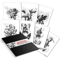 Fanattik Dungeons & Dragons Lithograph Set 
Fanattik Dungeons & Dragons Lithograph Set
