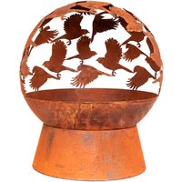La Hacienda Oxidised Fire Globe - Rust
La Hacienda Oxidised Fire Globe - Rust