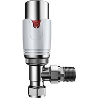 VURTU10 Angled Thermostatic Radiator Valve & Lockshield - Chrome
VURTU10 Angled Thermostatic Radiator Valve & Lockshield - Chrome