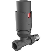 VURTU13 Straight Thermostatic Radiator Valve & Lockshield - Anthracite
VURTU13 Straight Thermostatic Radiator Valve & Lockshield - Anthracite
