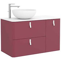 Sketch 900mm Right Hand Wash Bowl and Unit - Pomegranate Red
Sketch 900mm Right Hand Wash Bowl and Unit - Pomegranate Red