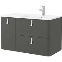Sketch 900mm Left Hand Inset Basin and Unit - Anthracite
Sketch 900mm Left Hand Inset Basin and Unit - Anthracite