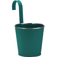 House Beautiful 6in Balcony Hanging Pot - Teal
House Beautiful 6in Balcony Hanging Pot - Teal