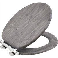 Aqualona Dark Grey Wooden Toilet Seat
Aqualona Dark Grey Wooden Toilet Seat