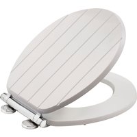 Aqualona Tongue & Groove White Wooden Toilet Seat
Aqualona Tongue & Groove White Wooden Toilet Seat