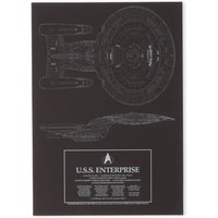 Star Trek Starfleet U.S.S. Enterprise Giclee Art Print - A3 - Black Frame, Multi
Star Trek Starfleet U.S.S. Enterprise Giclee Art Print - A3 - Black Frame, Multi