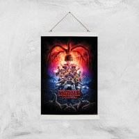 Stranger Things Season Two Poster Giclee Art Print - A3 - White Hanger, Multi
Stranger Things Season Two Poster Giclee Art Print - A3 - White Hanger, Multi
