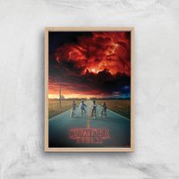 Stranger Things Welcome To Hawkins Giclee Art Print - A4 - Wooden Frame, Multi
Stranger Things Welcome To Hawkins Giclee Art Print - A4 - Wooden Frame, Multi