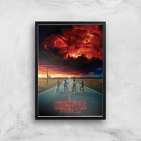 Stranger Things Welcome To Hawkins Giclee Art Print - A3 - Black Frame, Multi
Stranger Things Welcome To Hawkins Giclee Art Print - A3 - Black Frame, Multi