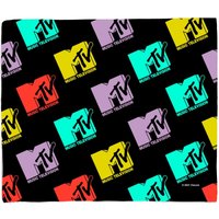 MTV Logo Pattern Fleece Blanket - Large (150cm x 200cm)
MTV Logo Pattern Fleece Blanket - Large (150cm x 200cm)