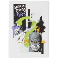 Batman Torn Giclee Art Print - A3 - Wooden Frame, Multi 
Batman Torn Giclee Art Print - A3 - Wooden Frame, Multi