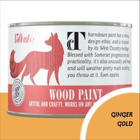 Thorndown Ginger Gold Wood Paint 150ml
Thorndown Ginger Gold Wood Paint 150ml