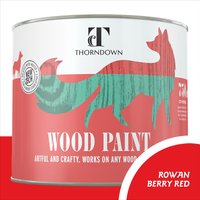 Thorndown Rowan Berry Red Wood Paint 750ml
Thorndown Rowan Berry Red Wood Paint 750ml