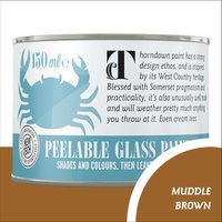 Thorndown Muddle Brown Peelable Glass Paint 150ml
Thorndown Muddle Brown Peelable Glass Paint 150ml
