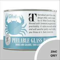 Thorndown Zinc Grey Peelable Glass Paint 150ml
Thorndown Zinc Grey Peelable Glass Paint 150ml