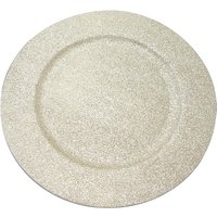 Gold Glitter Glass Charger Plate
Gold Glitter Glass Charger Plate