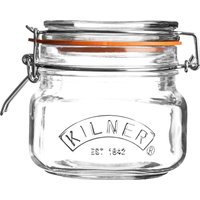 Kilner Clip Top Square Jar - 500ml
Kilner Clip Top Square Jar - 500ml