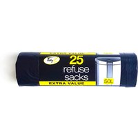 Tidy Z Drawstring Refuse Sacks - 25 Pack
Tidy Z Drawstring Refuse Sacks - 25 Pack