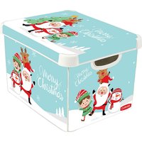 Curver Stockholm Santa & Friends Christmas Deco Storage Box - Multi Colour 22L
Curver Stockholm Santa & Friends Christmas Deco Storage Box - Multi Colour 22L