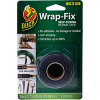 Duck Wrap-fix Self Fusing Repair Tape 25mm x 3m
Duck Wrap-fix Self Fusing Repair Tape 25mm x 3m