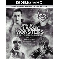 Universal Classic Monsters: Icons of Horror Collection - 4K Ultra HD (Includes Blu-ray) (US Import)
Universal Classic Monsters: Icons of Horror Collection - 4K Ultra HD (Includes Blu-ray) (US Import)